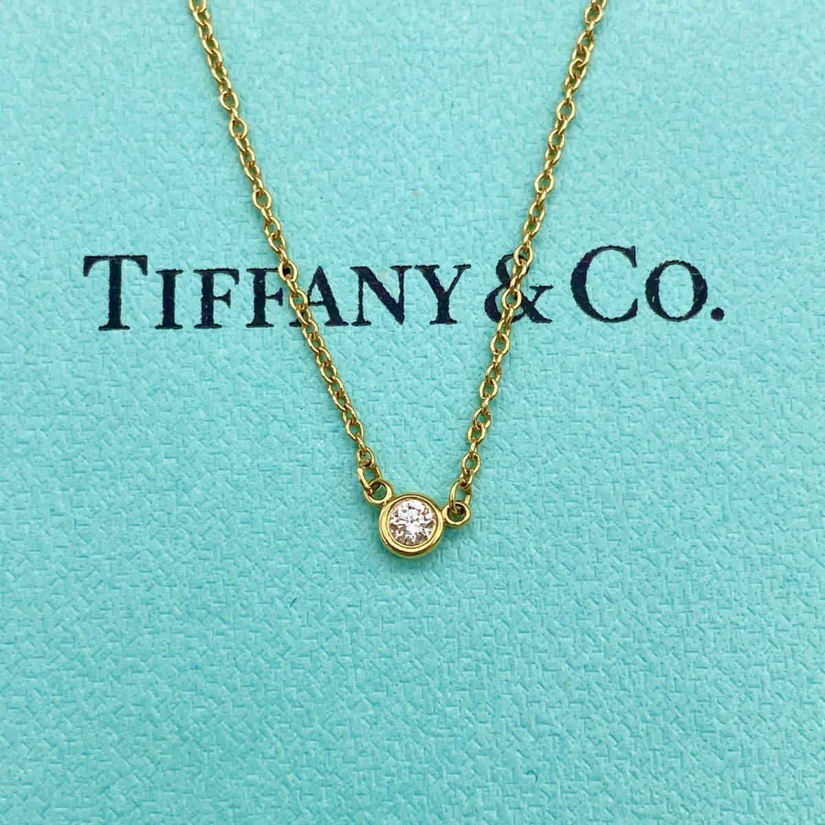 Tiffany&co バイザヤード ティファニー ダイヤネックレス ゴールド www
