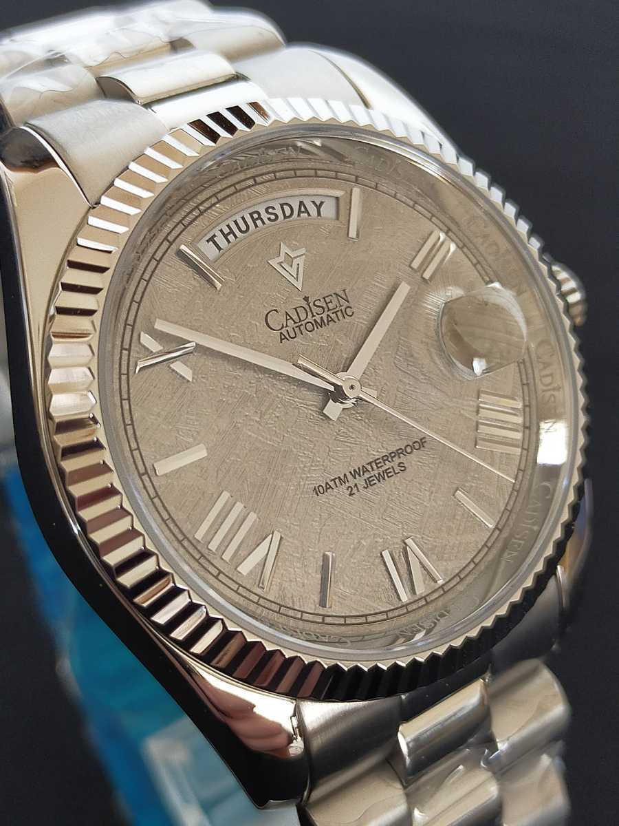 再入荷!!【ハイステイタスモデル!!新品】CADISEN'デイトデイ'モデル