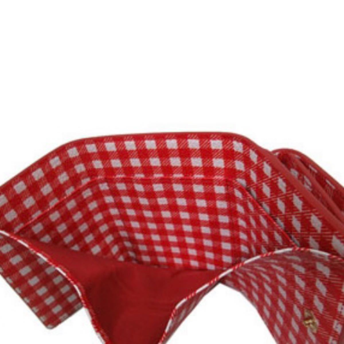 新品】miumiuギンガム 三つ折り財布 赤 | noonanwaste.com