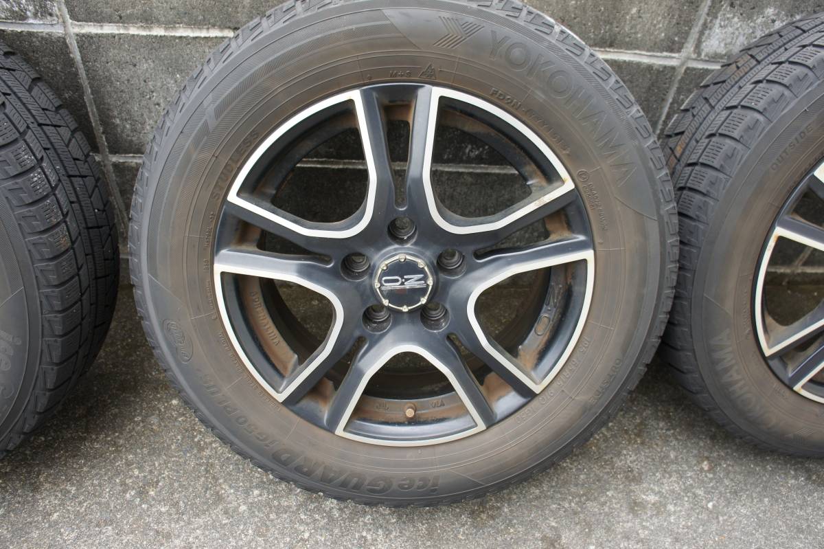 OZ X-Line アドレナリーナ ブラック 15-6J+40 5穴 PCD108 ルノー