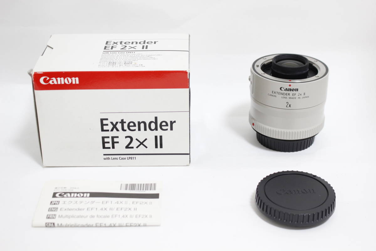 新品級◇Canon キャノン EXTENDER EF 2x II エクステンダー
