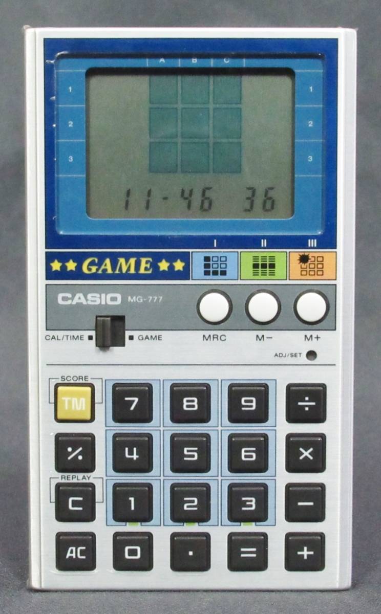 Yahoo!オークション - 動作品『 カシオ MG-777 ゲーム電卓 Yahoo!オークション - 動作品『 カシオ MG-777 ゲーム電卓
