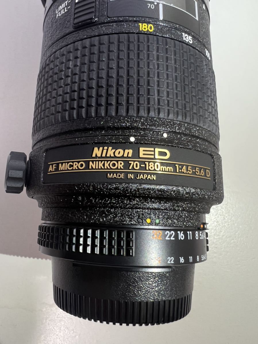 【極美品】Nikon ニコン レンズ ED AF MICRO NIKKOR 70-180mm 1:4.5-5.6D_画像3