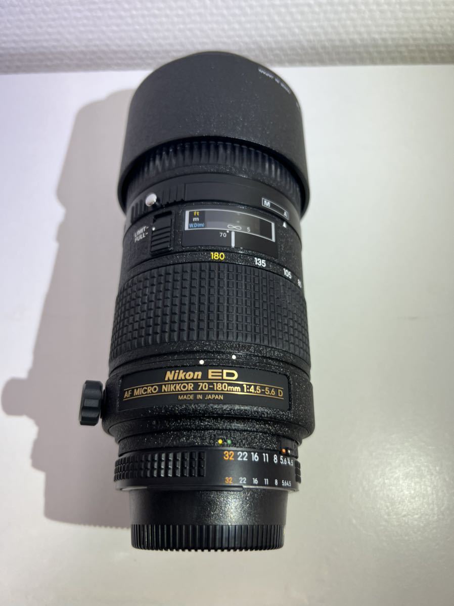 【極美品】Nikon ニコン レンズ ED AF MICRO NIKKOR 70-180mm 1:4.5-5.6D_画像1