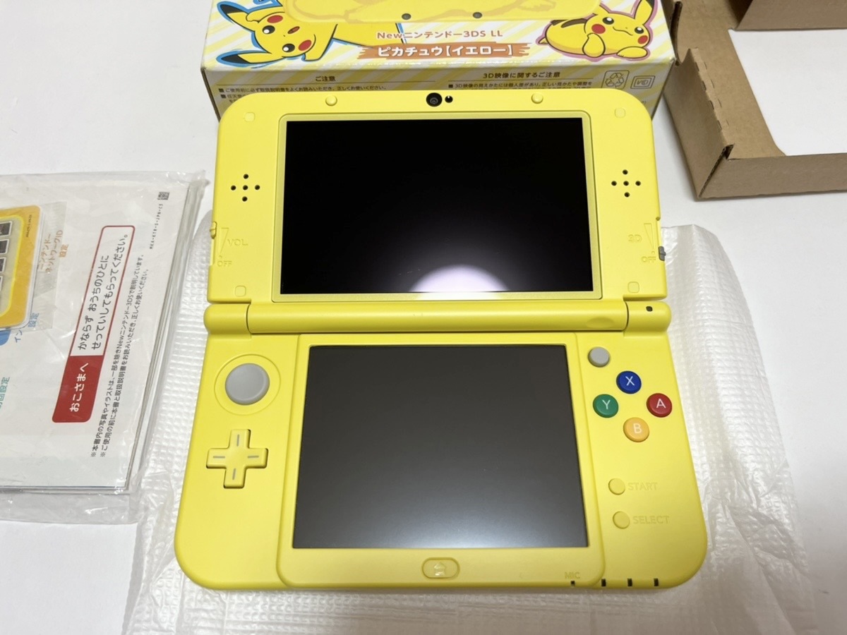新品同様】NEW 3DS LL□本体□ピカチュウイエロー□ | www.lineflex.com.br