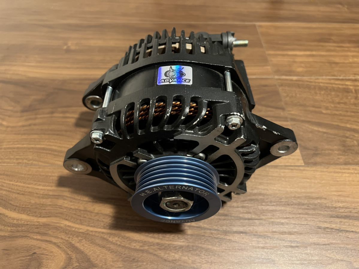 A4等級以上 ADVANCE JZX90 JZX100 ブラックオルタネーター 1JZ-GTE