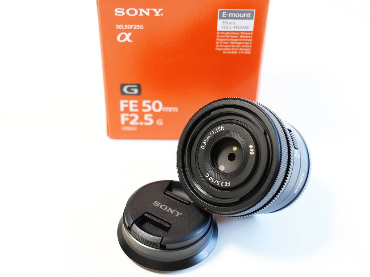 [新品保証残あり] SONY FE 50mm F2.5 G SEL50F25G ソニー レンズ フルサイズ