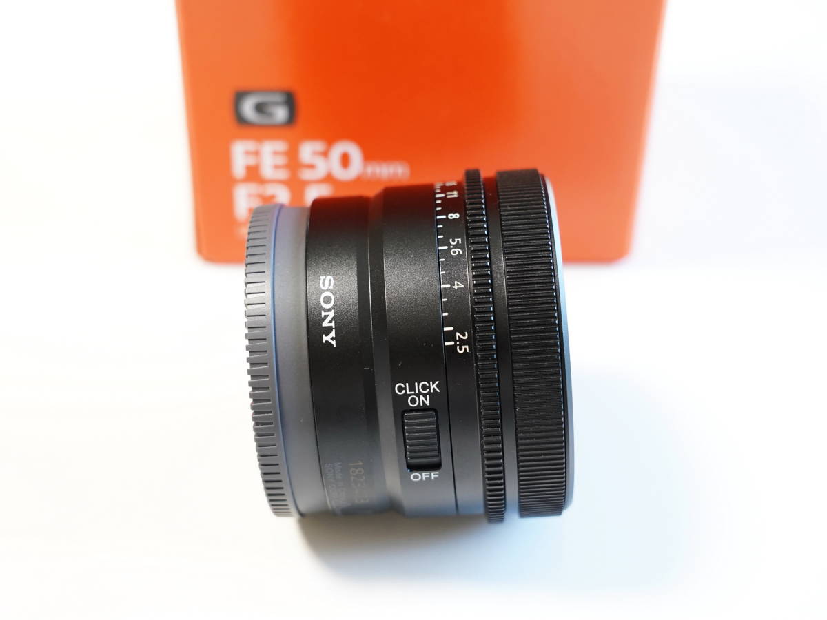 新品保証残あり] SONY FE 50mm F2.5 G SEL50F25G ソニー レンズ フル