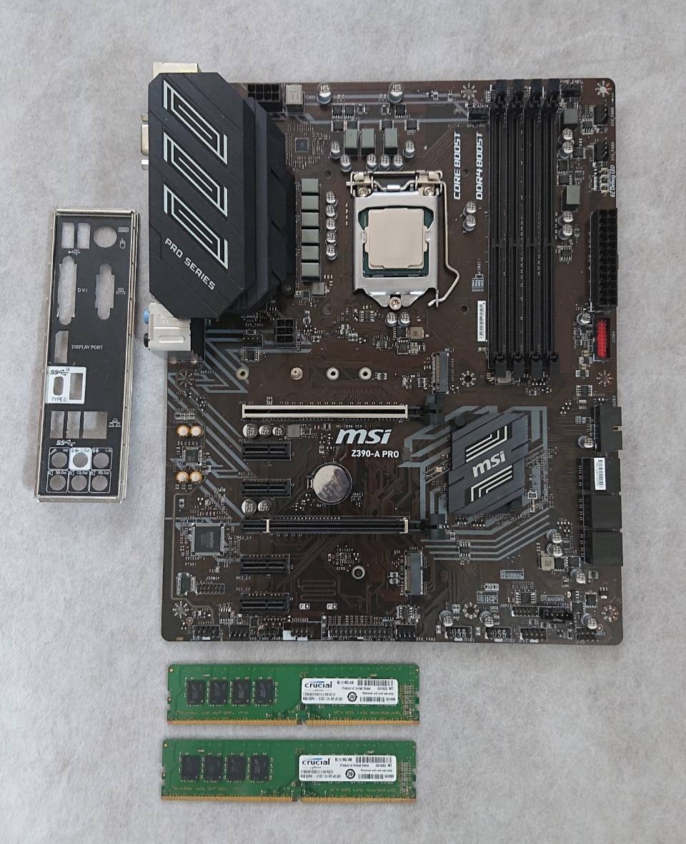 ヤフオク! - cpu マザーボード メモリ セット ヤフオク! - cpu マザーボード メモリ セット