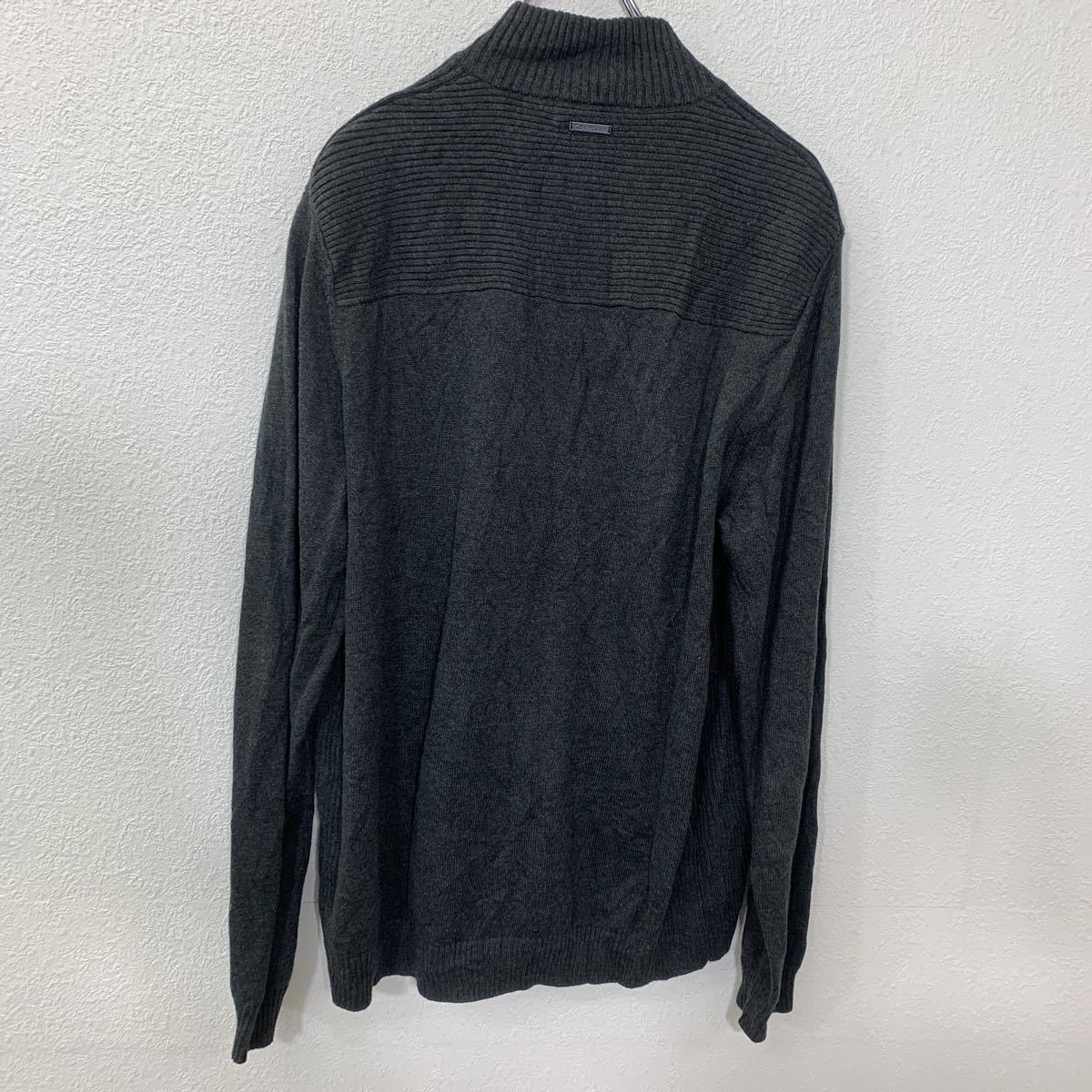 Calvin Klein Zip выше свитер Calvin Klein черный б/у одежда . America скупка t2209-3116