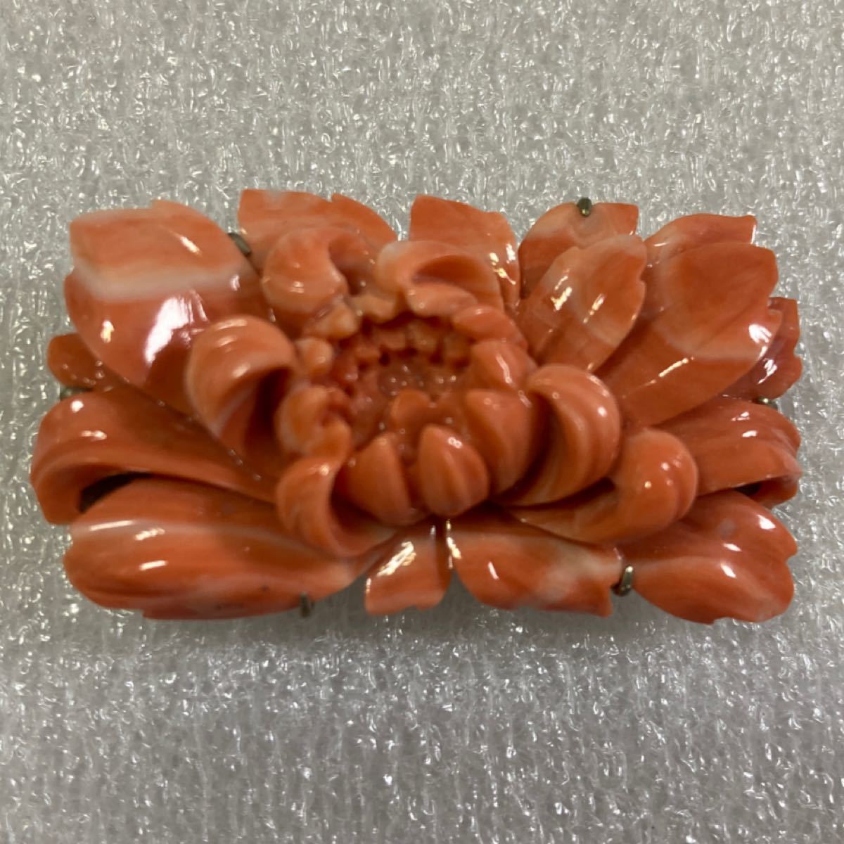 珊瑚 帯留 サンゴ 着物小物-