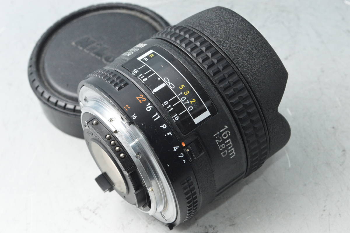 8417【実用品】 Nikon ニコン Ai AF Fisheye-Nikkor 16mm F2.8D