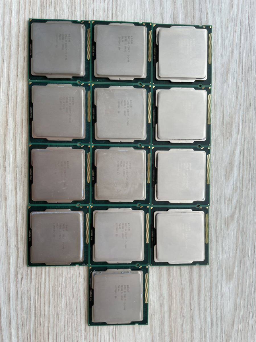 激安本物 Intel 動作確認済 送料込 中古 13個セット i5-2400 Core CPU Core i5