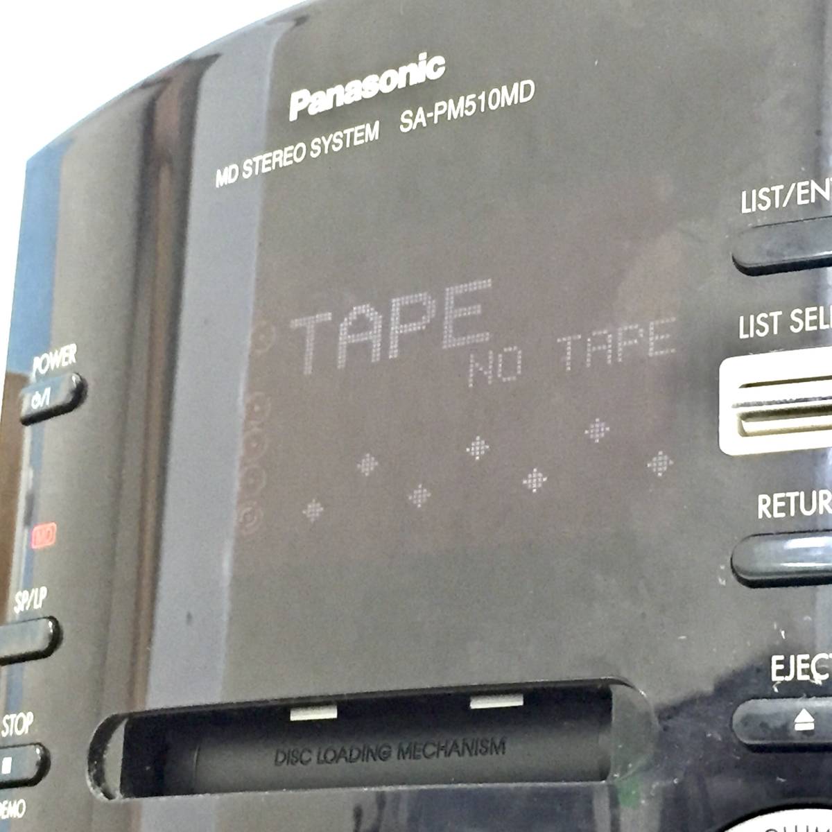 送料込】 Panasonic SA-PM510MD ジャンク品 sushitai.com.mx