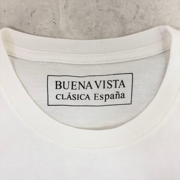 BUENA VISTA CLASICA Espana ブエナビスタ 半袖 プリントTシャツ 文字 ホワイト SIZE:M MH632022091801_画像6