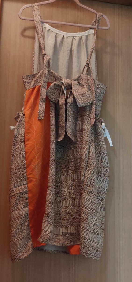 100 ％品質保証 正絹　アンティーク　着物　リメイク ボレロ　キャミソールワンピース カーディガン/ボレロ