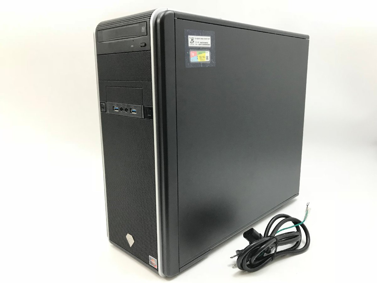 美品 ツクモ BTO ゲーミングPC G-GEAR win10home Ryzen5 3600 3.59GHz