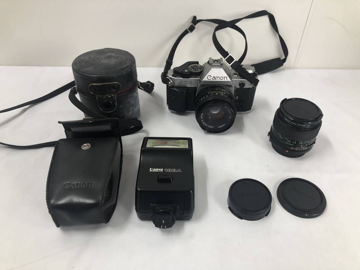 アグ正規品セールの通販 CANON AE-1 セット ＆望遠レンズ フィルムカメラ フィルムカメラ