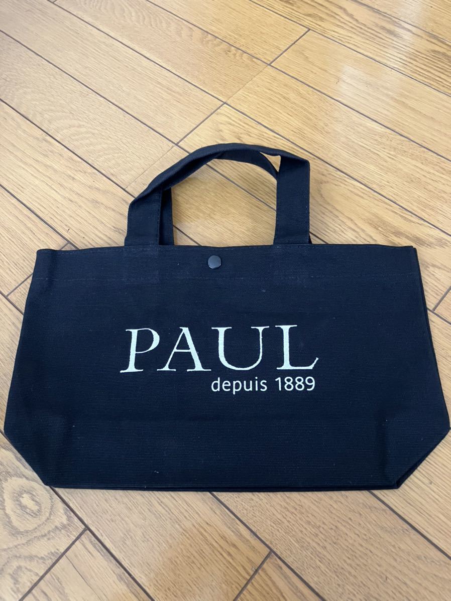 Paul トートバッグ ポーチ 2点セットエコバッグ サブバック パン屋