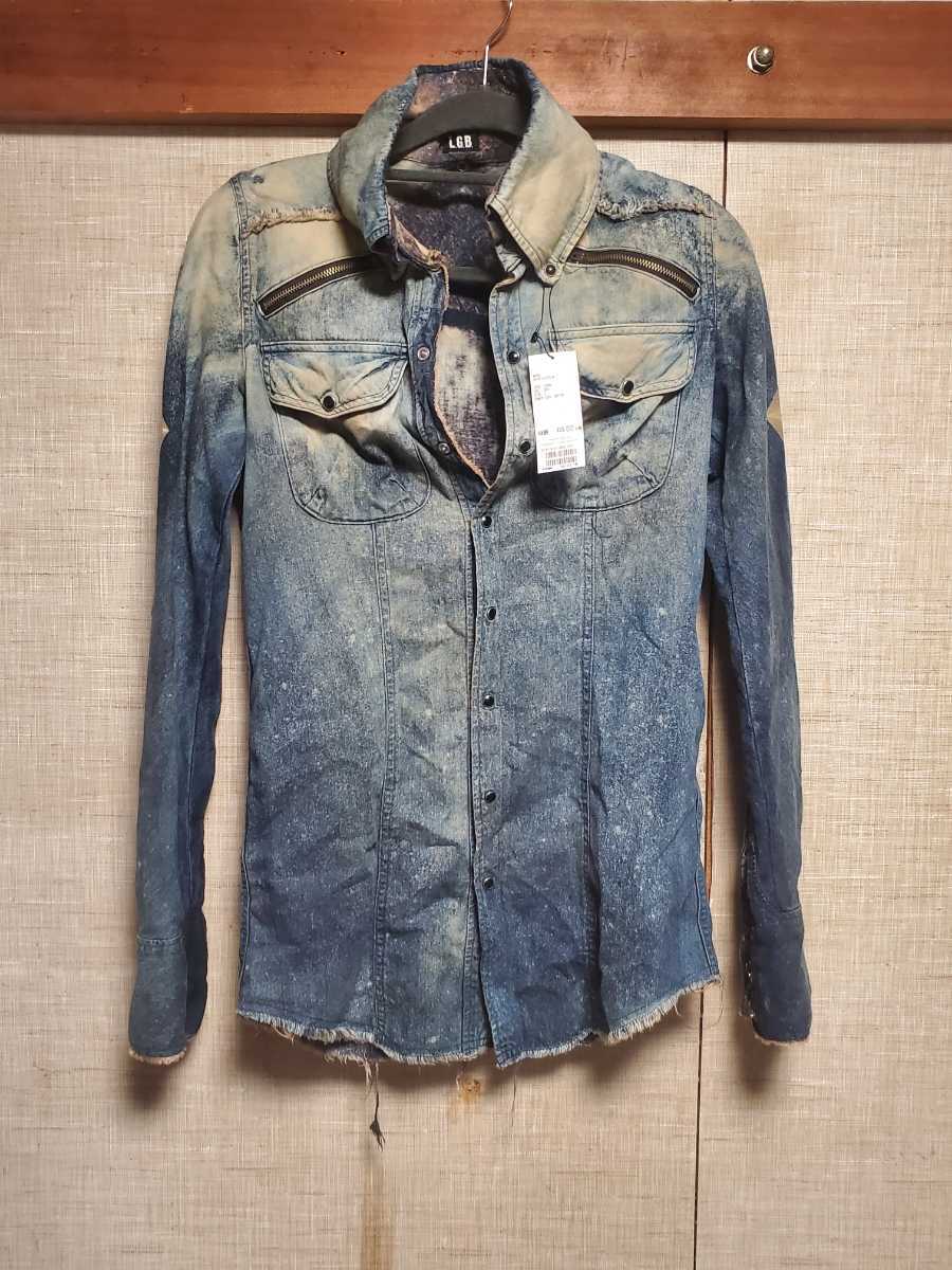 L.G.B ルグランブルー デニムシャツ ネイティブ mon-imprimeur.ci