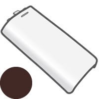  sharp parts : cordless handset for rechargeable battery cover < brown group >/5951170129 telephone machine * facsimile for (25g)( mail service correspondence possible )