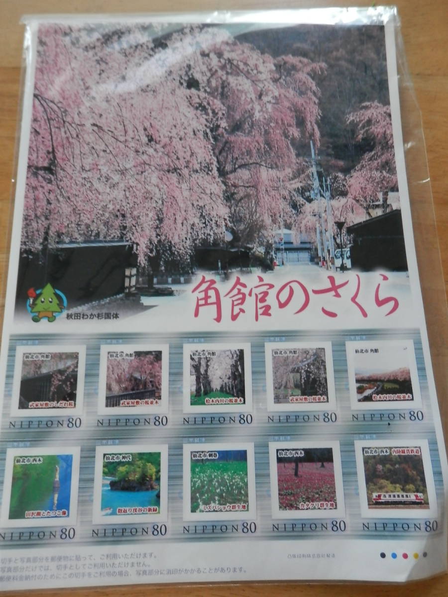  Sakura frame stamp angle pavilion. Sakura Akita .. Japanese cedar country body *GURS4099