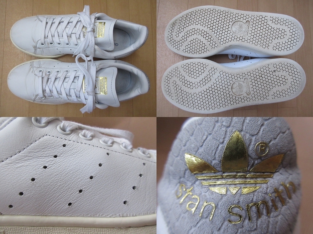  Adidas Originals Stan Smith leather sneakers 24.5cm white adidas Originals Stansmith tennis to ref . il retro shoes 