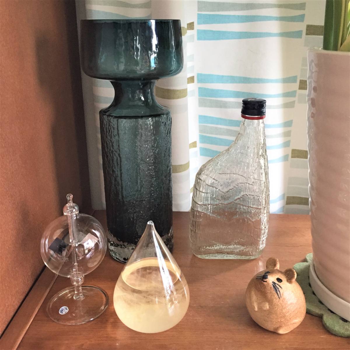 ◇ビンテージ Finlandia Vodka ボトル ガラス Finland購入品 ◇ビンテージ Finlandia Vodka ボトル ガラス Finland購入品
