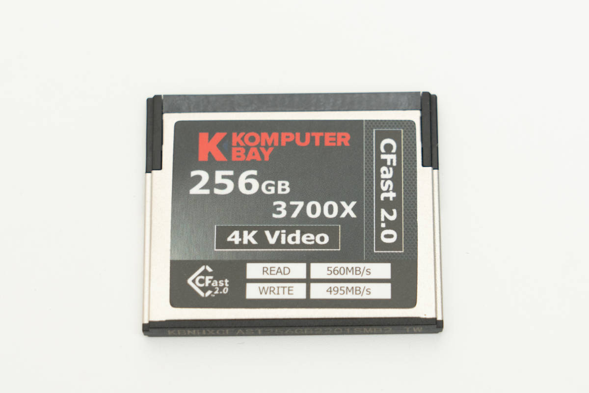 KOMPUTERBAY Professional 3700x CFast 2.0カード 256GB