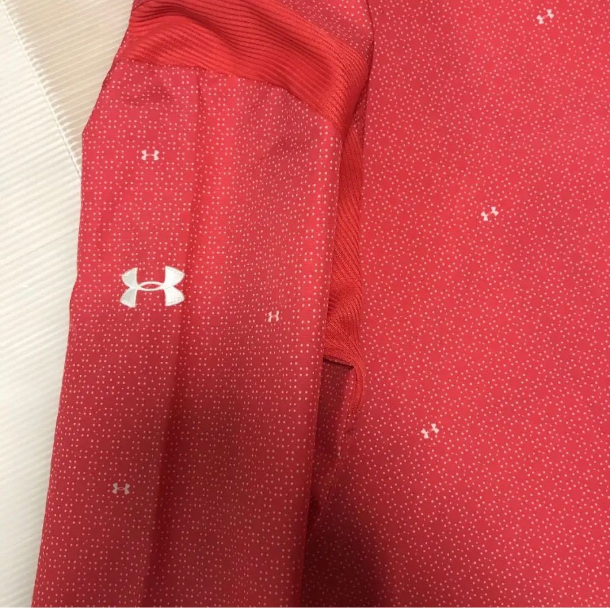 送料無料 新品 underarmour ゴルフ ウーブンフルジッププリントJK