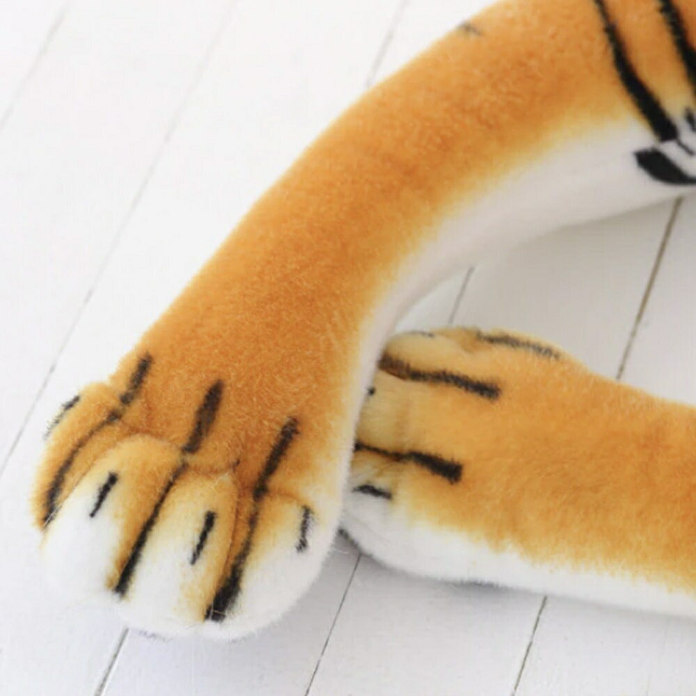 ぬいぐるみ トラ 虎 タイガー クッション 特大 大きいぬいぐるみ 1.1m 密林の王 抱き枕 動物 アニマル かわいい 可愛い 大きい_画像5