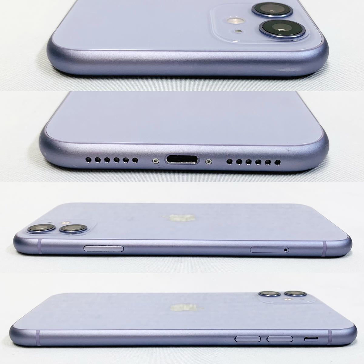 Apple iPhone11 128GB パープル MWM52J/A 訳あり SIMフリー NN4640