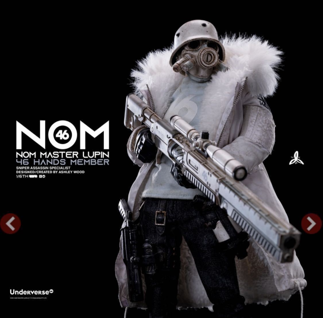 UNDERVERSE アンダーバース NOM MASTER LUPIN threeA 3A 1/6 lp2m