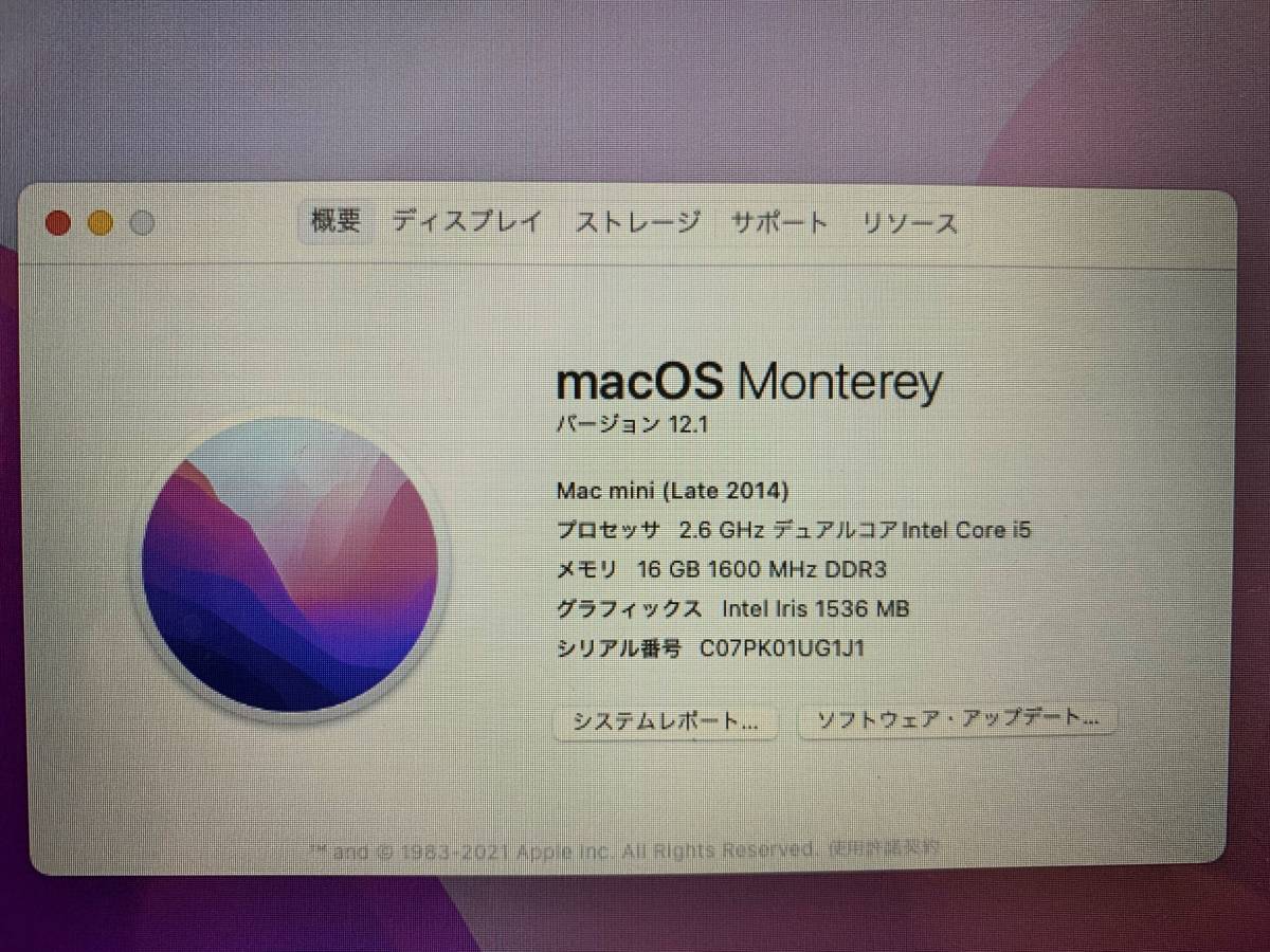 37％割引超安い Apple Mac mini Late 2014 A1347 BTO/CTO MGEN2J/A Intel i5-4278U  2.6GHZ /メモリ16GB/FUSION DRIVE 524GB/Bluetooth/無線 デスクトップ パソコン  コンピュータ-MADSTOLLING.COM