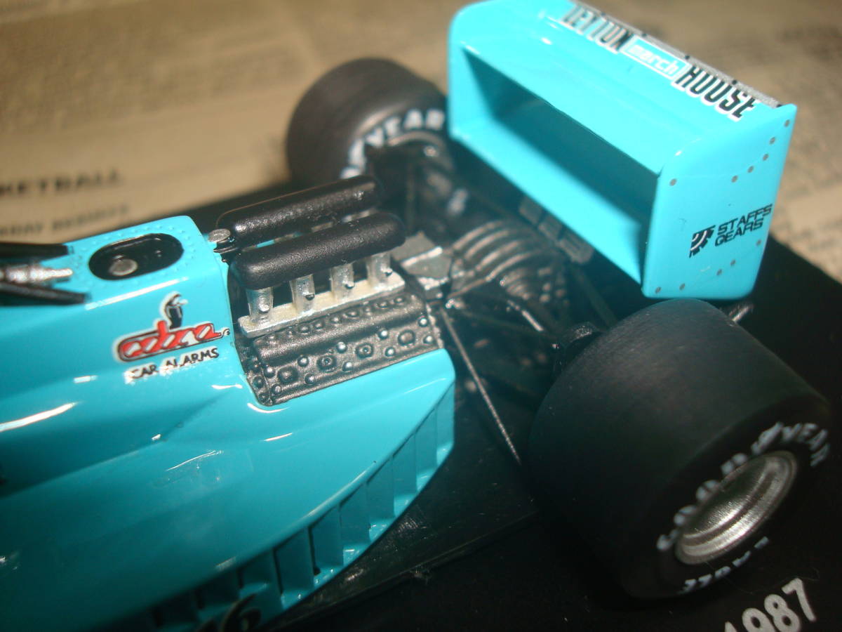 レイトンハウス マーチ 871 フォード 1987年 モナコGP I.カペリ レイトンハウス マーチ 871 フォード 1987年 モナコGP I.カペリ
