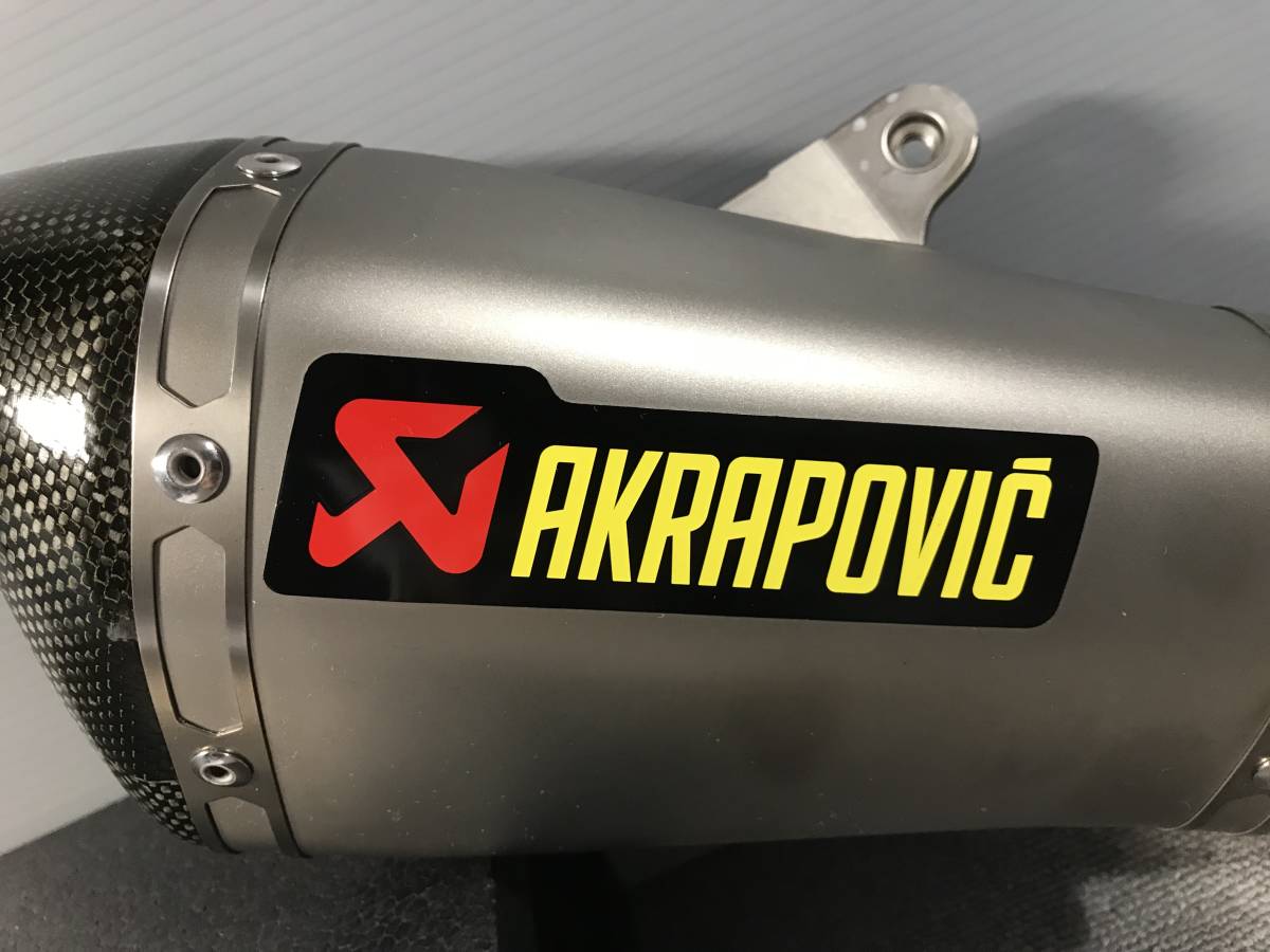 YZF-R6 AKRAPOVICアクラポビッチ スリップオンマフラー 【国内即発送