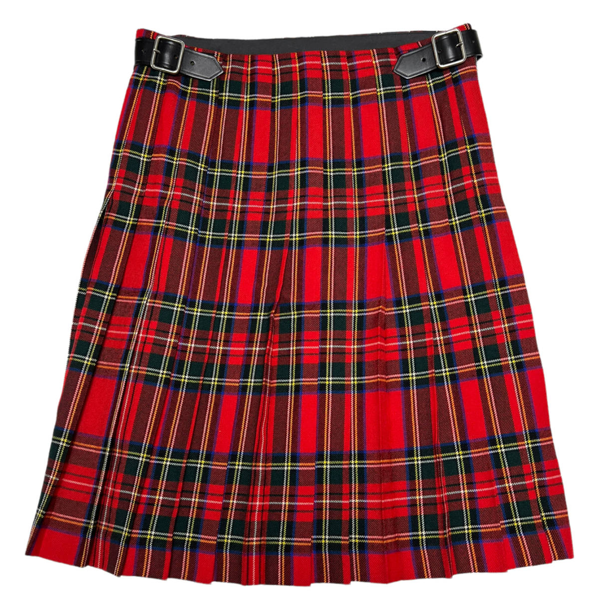 COMME des GARCONS×LOCHCARRONラッププリーツスカートS-
