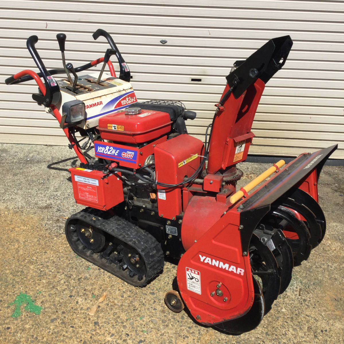 Yahoo!オークション - ヤンマー中古除雪機 YSR82H-E(バッテリー Yahoo!オークション - ヤンマー中古除雪機 YSR82H-E(バッテリー