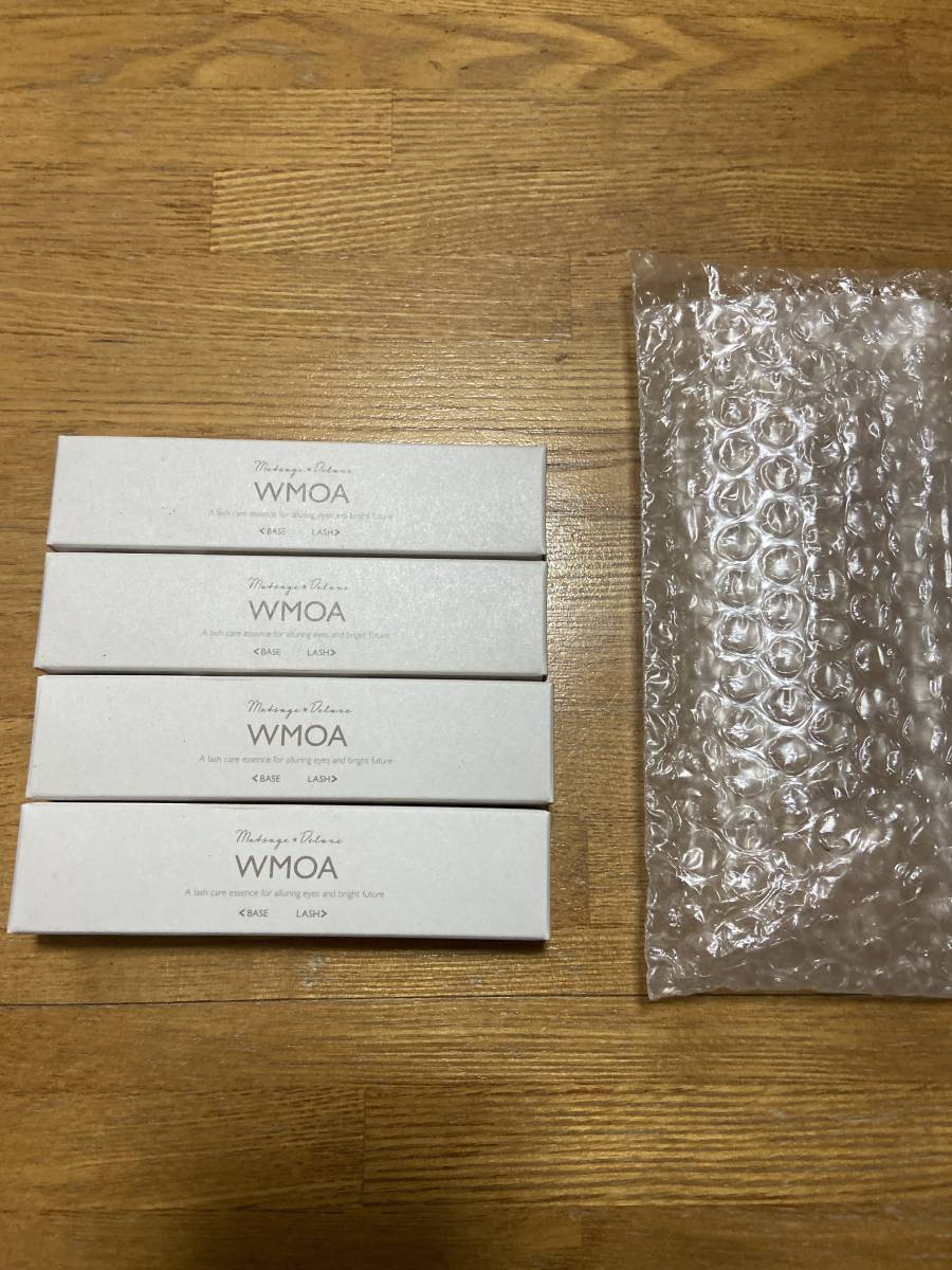 マスカラ マツゲ DX ウモア WMOA まつ毛美容液 4本セット 新品未使用