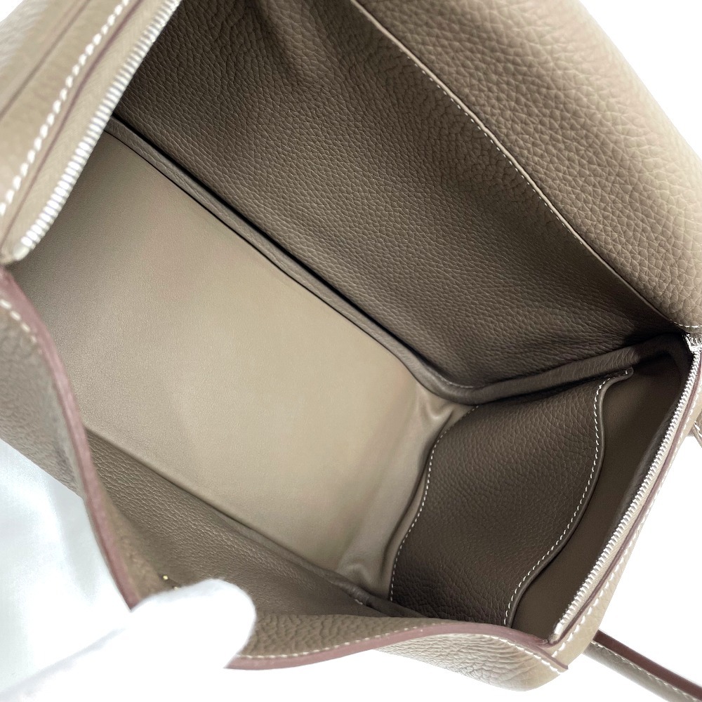 HERMES エルメス 2WAY リンディ26 ショルダーバッグ ハンドバッグ トリヨンクレマンス Y刻 エトゥープ ベージュ レディース【新品】新品_画像7