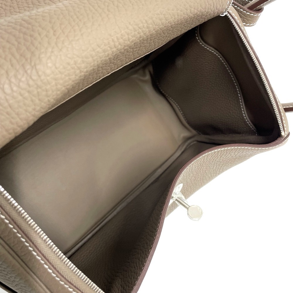 HERMES エルメス 2WAY リンディ26 ショルダーバッグ ハンドバッグ トリヨンクレマンス Y刻 エトゥープ ベージュ レディース【新品】新品_画像8