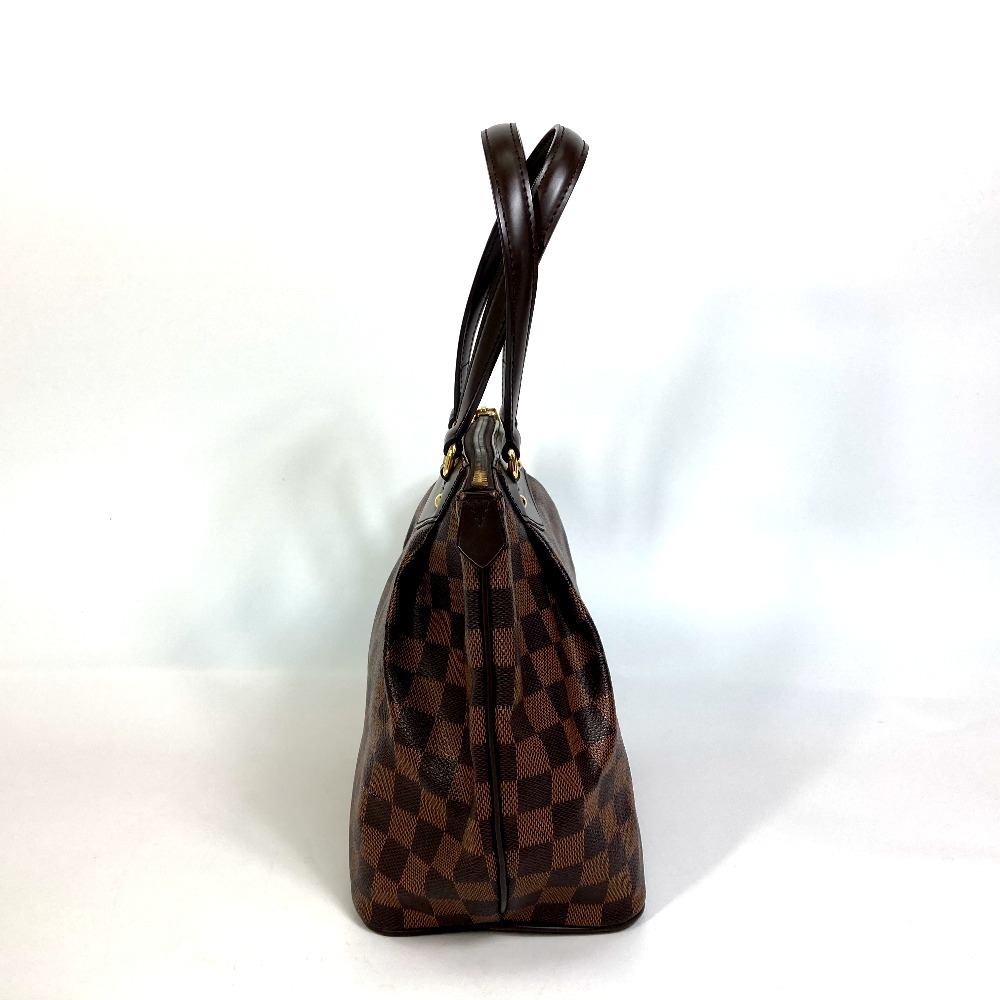 LOUIS VUITTON ルイヴィトン Ｎ41102 ダミエ ウェストミンスターPM トートバッグ ダミエキャンバス エベヌ ブラウン レディース【中古】_画像3