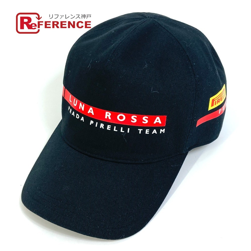 PRADA プラダ CAP LRH018 プリント ロゴ LUNA ROSSA ルナ・ロッサ