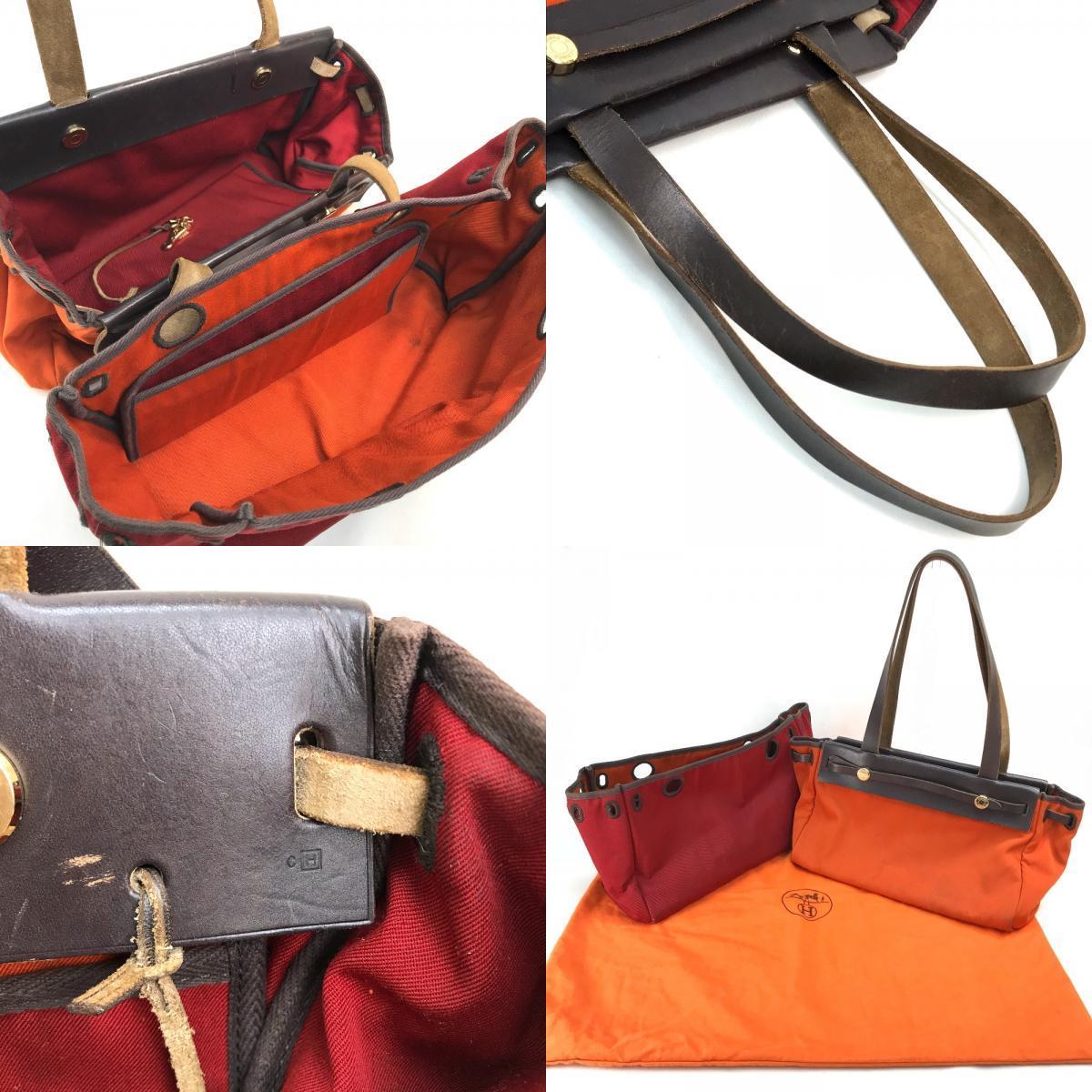HERMES エルメス エールバッグ カバスPM 替えバッグ付き ハンドバッグ