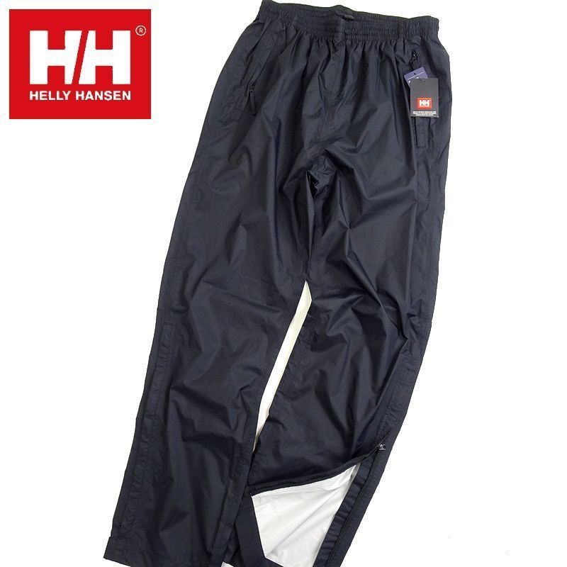 HELLY HANSEN ヘリーハンセン 防水×防風×透湿 高耐久リップストップナイロン アドベンチャー レインパンツ HZ21950 K L▲018▼out1415b_画像1