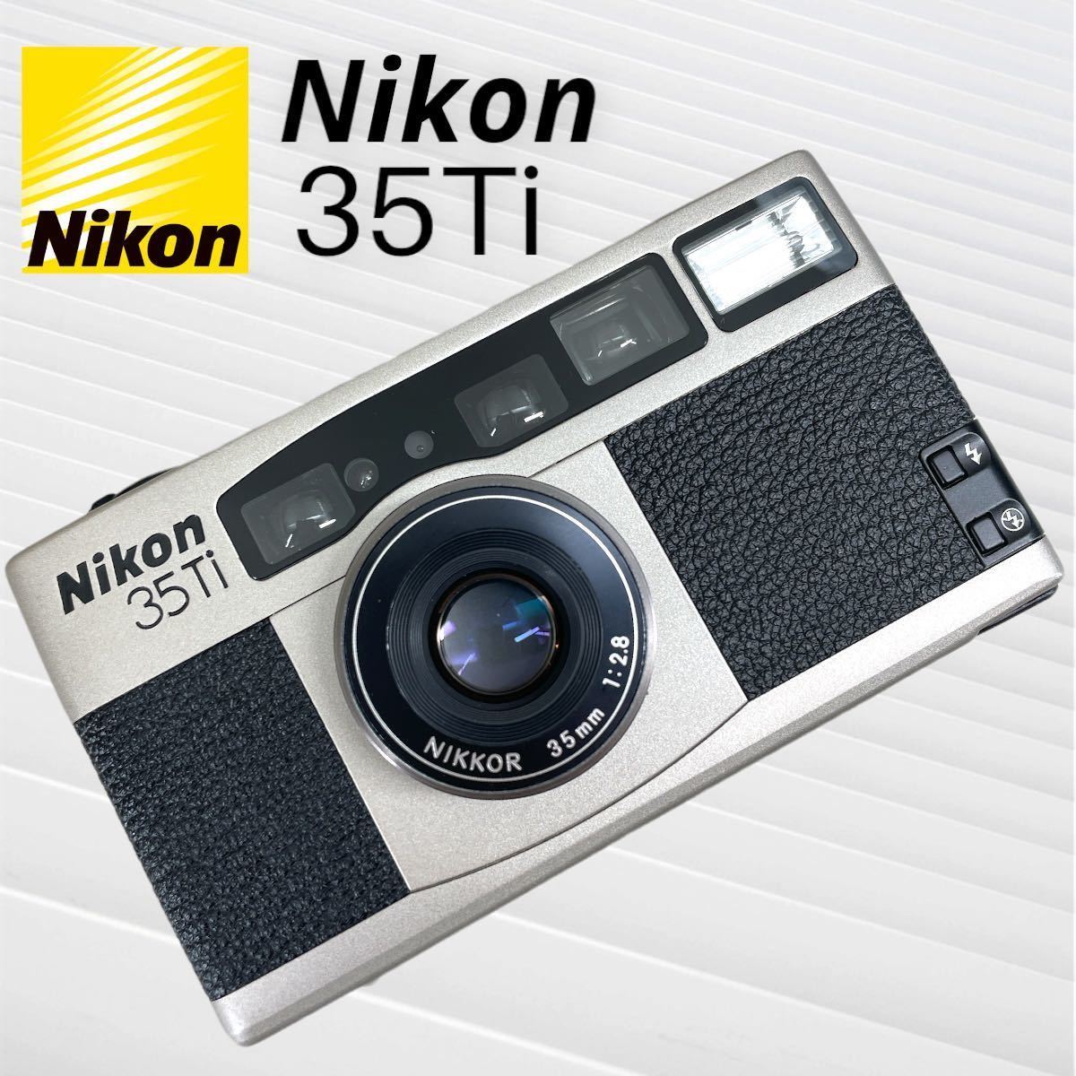 Nikon 35Ti【 ニコン 35Ti フイルムレンジファインダーカメラ】☆外観