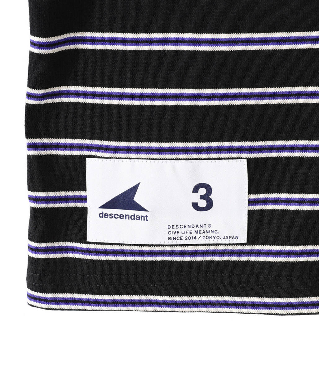 希少☆新品本物【黒☆3】☆HORIZONTAL STRIPE LS ホリゾンタル