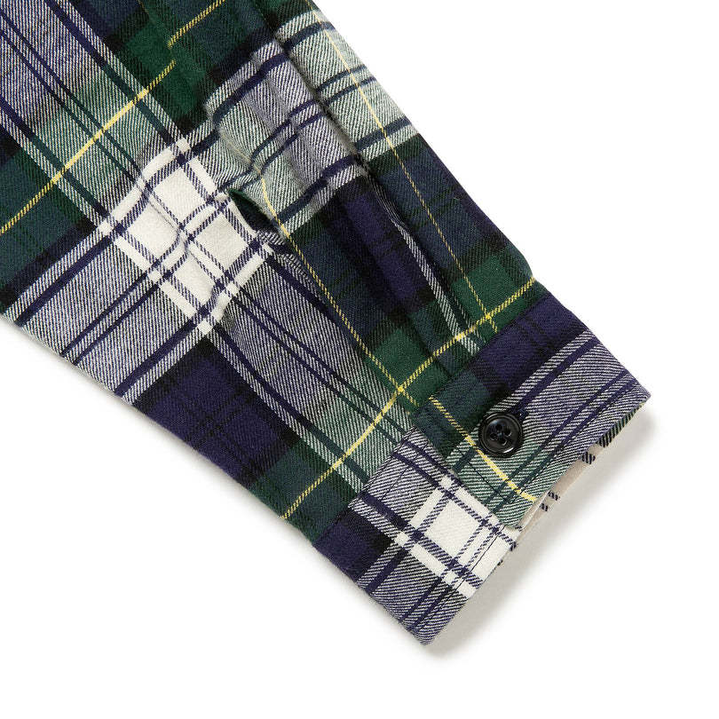 希少★新品本物【緑★4】★CPOC PLAID LS SHIRT OG シーポック プレイド シャツ タータン正規店購入 ディセンダント入手困難DESCENDANT22AW_画像4