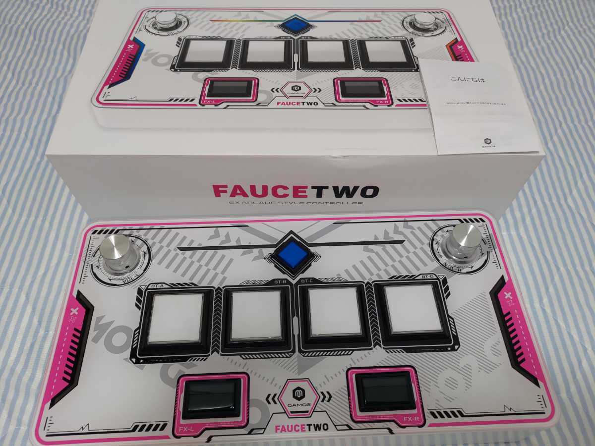 FAUCETWO SOUNDVOLTEXコントローラー GAMO2 SDVX サウンドボルテックス