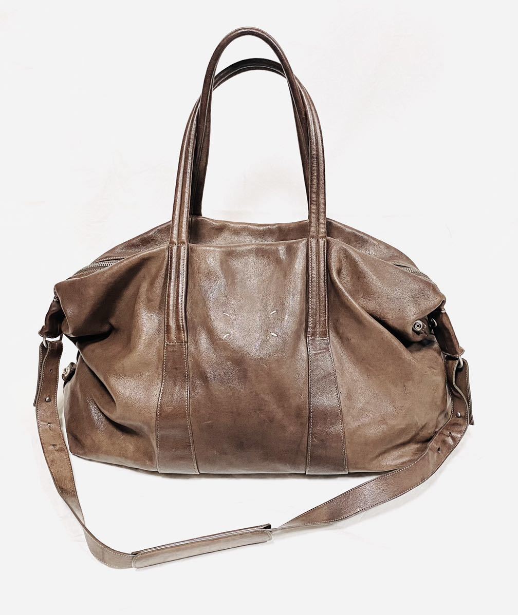 Maison Martin Margiela 11 セーラーバッグ キャメル レザー メゾン